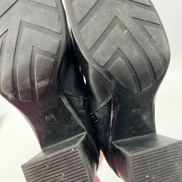 Bandolino‎ Black Square Toe Heeled Boots - Picture 5 of 10